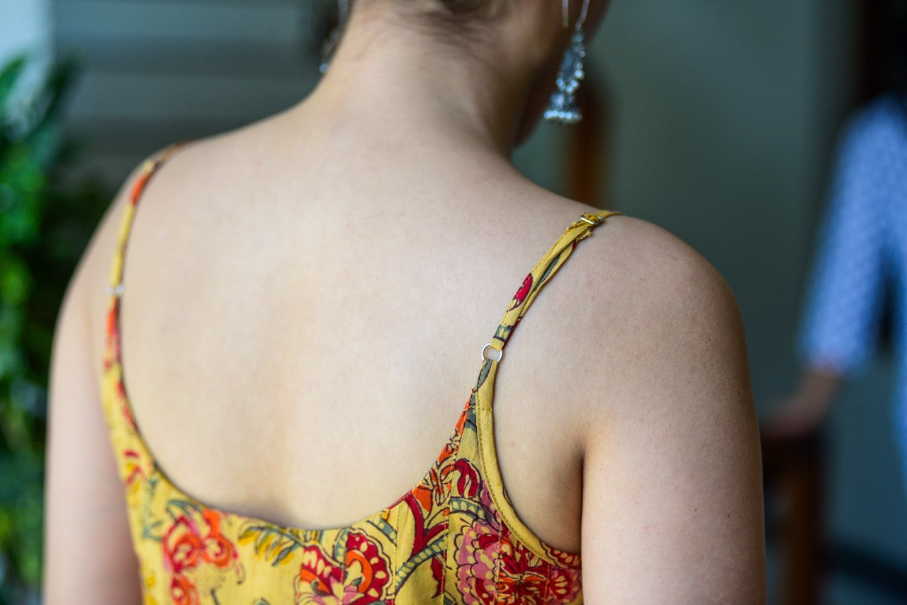 Sun Dress Mustard