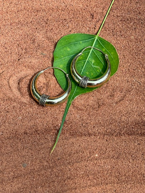 Afsana Hoops- Brass