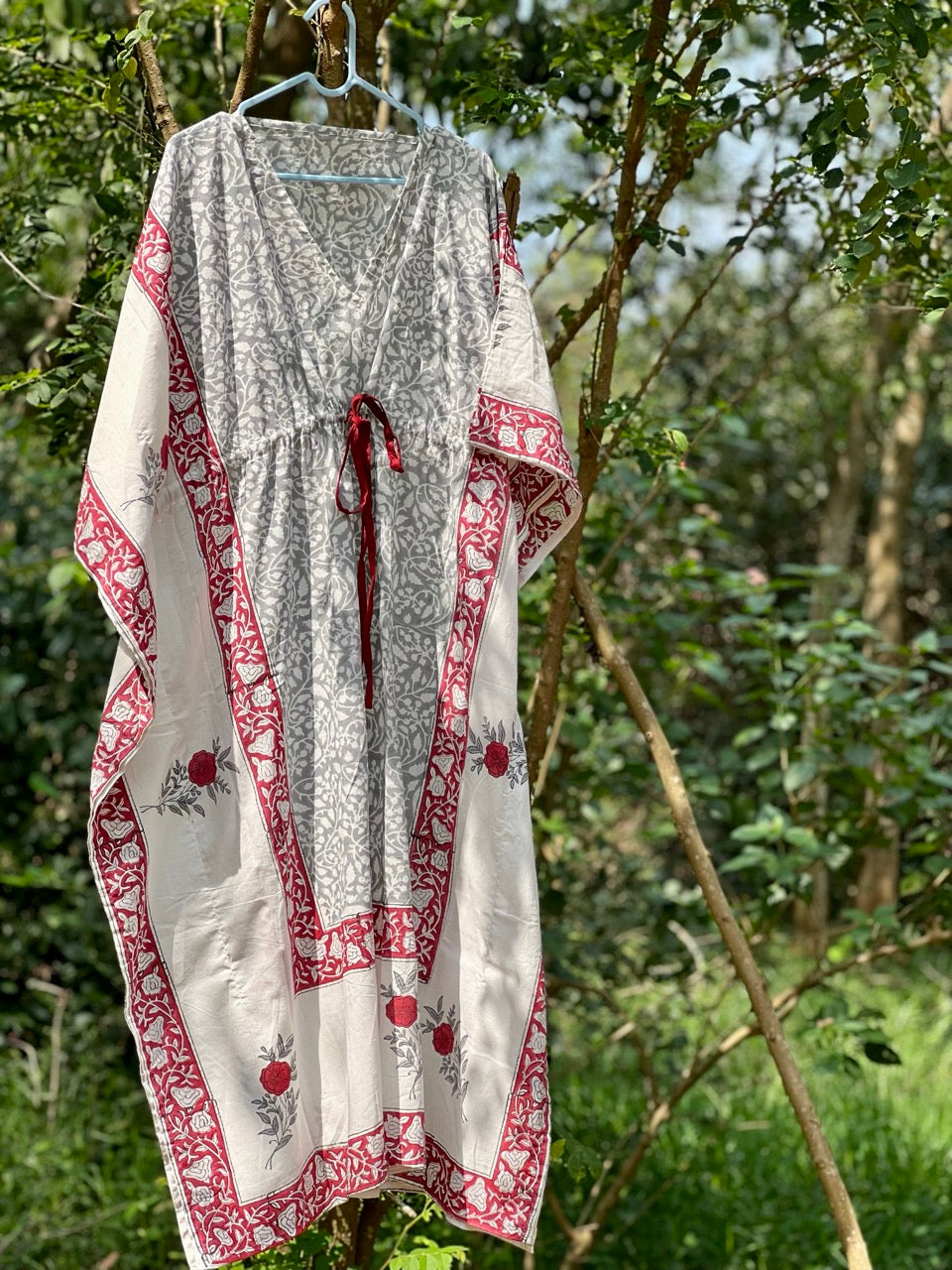 Kaftan Grey Rose