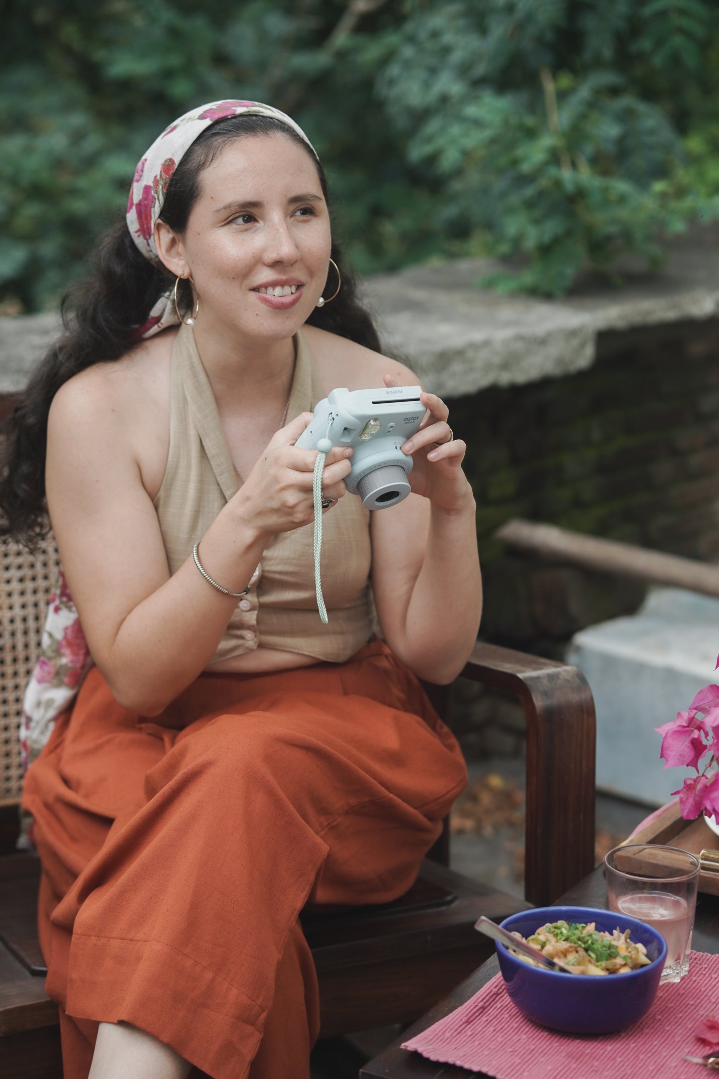 Flared Handloom Cotton Trousers