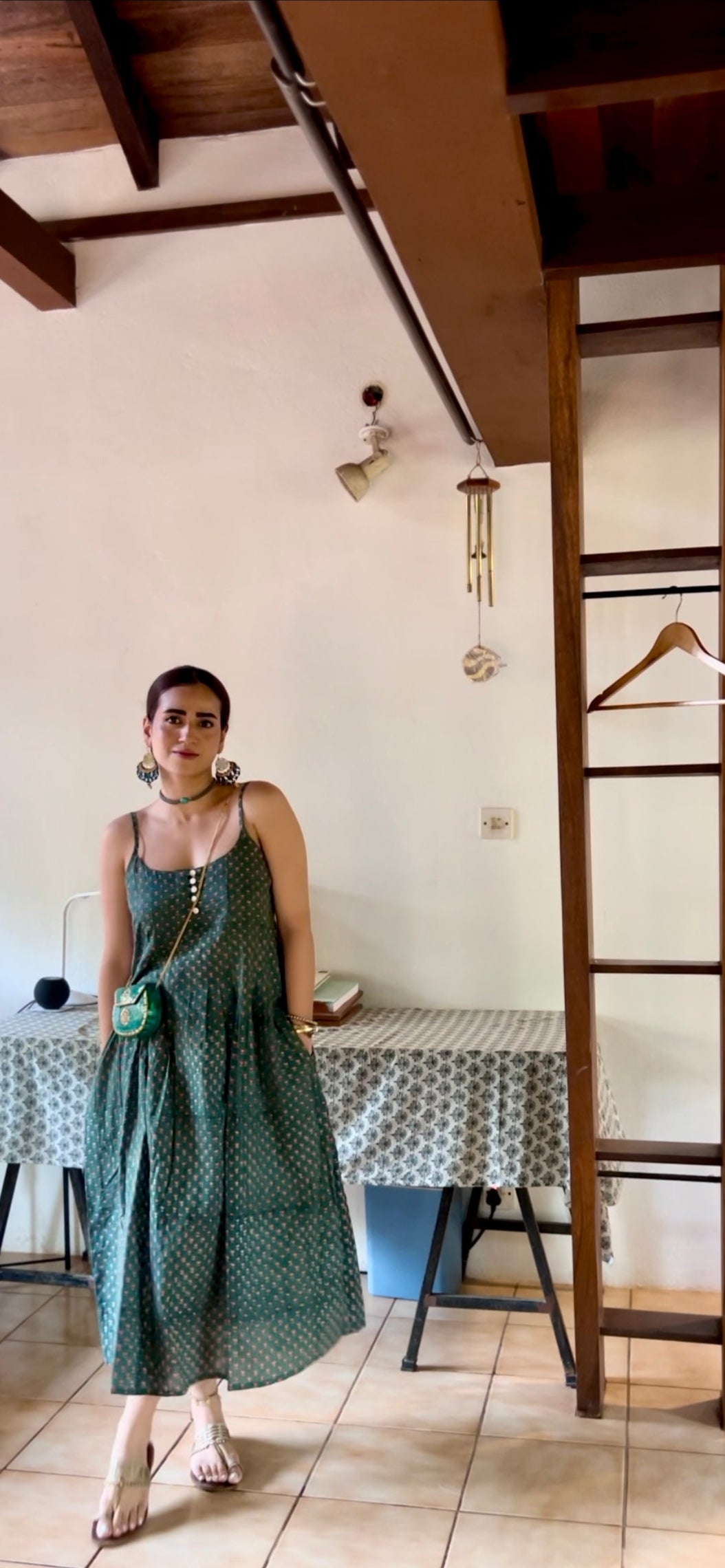 Sun Dress Green