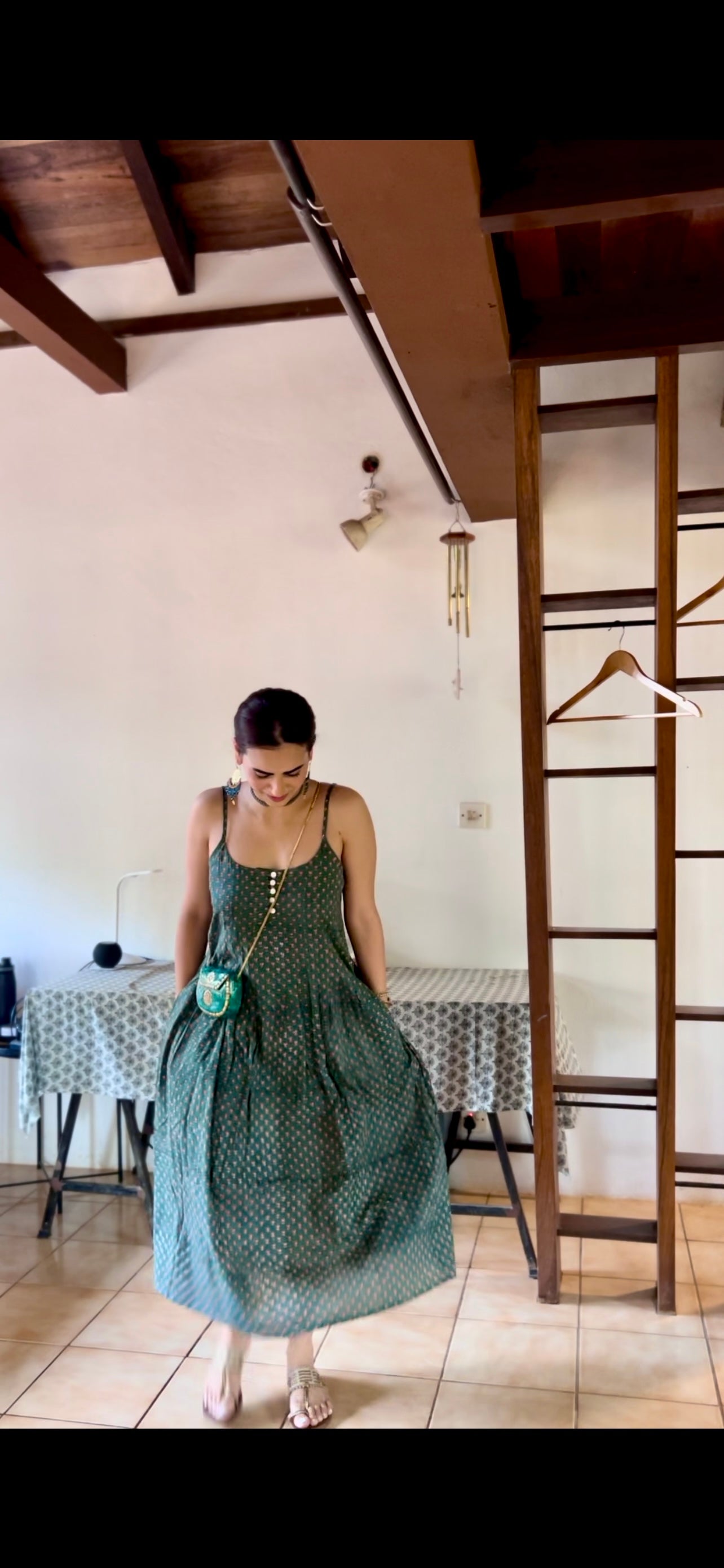 Sun Dress Green