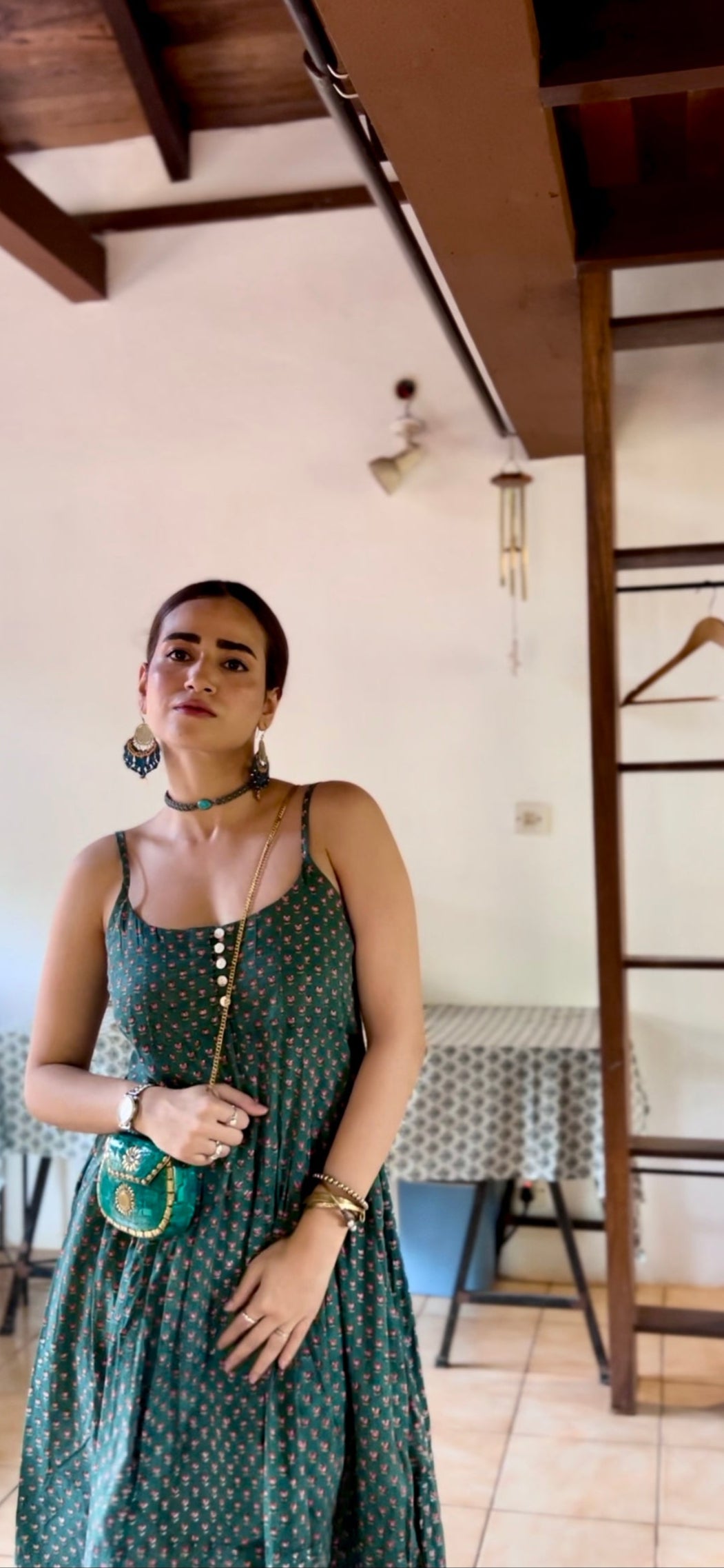 Sun Dress Green