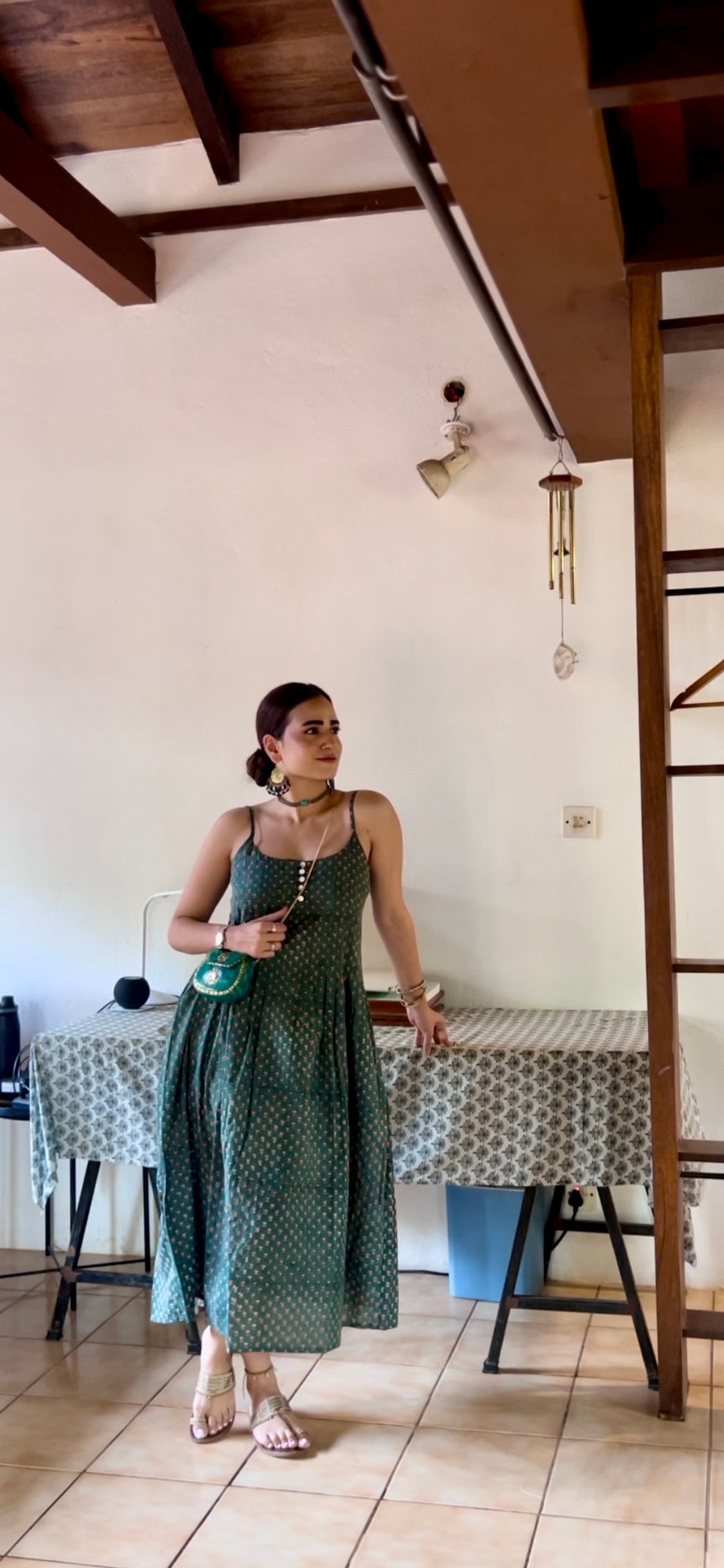Sun Dress Green