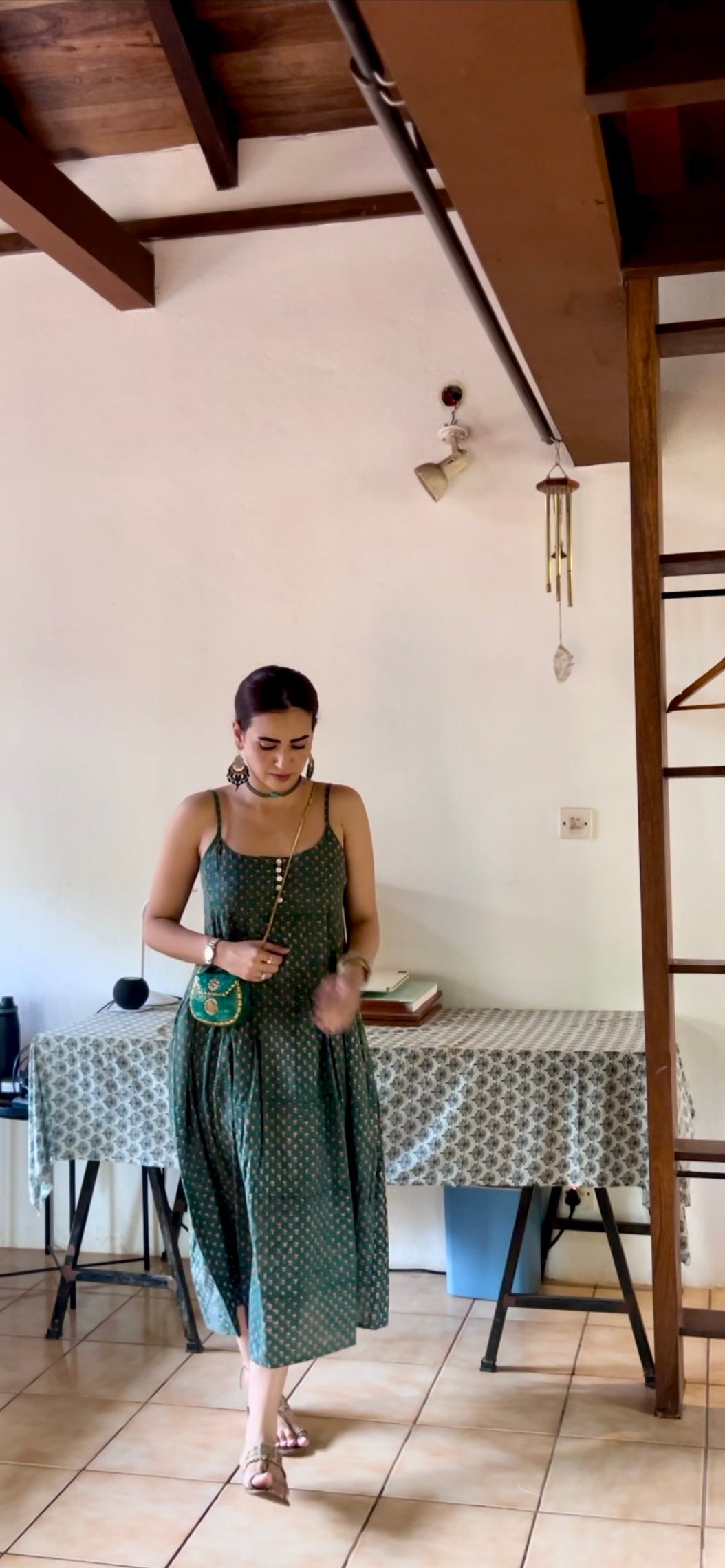 Sun Dress Green