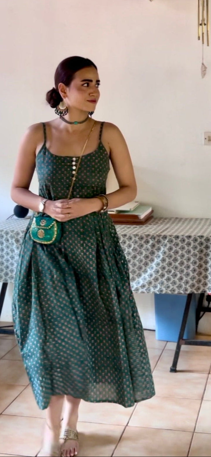 Sun Dress Green