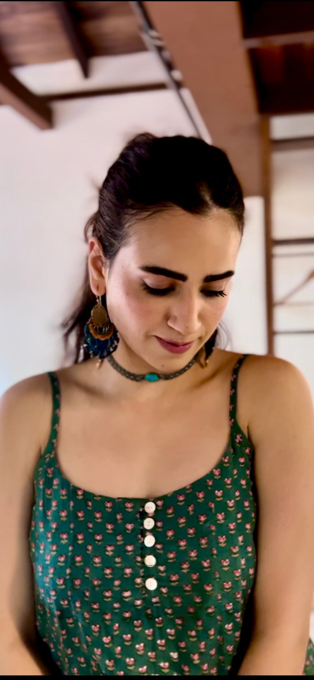 Sun Dress Green